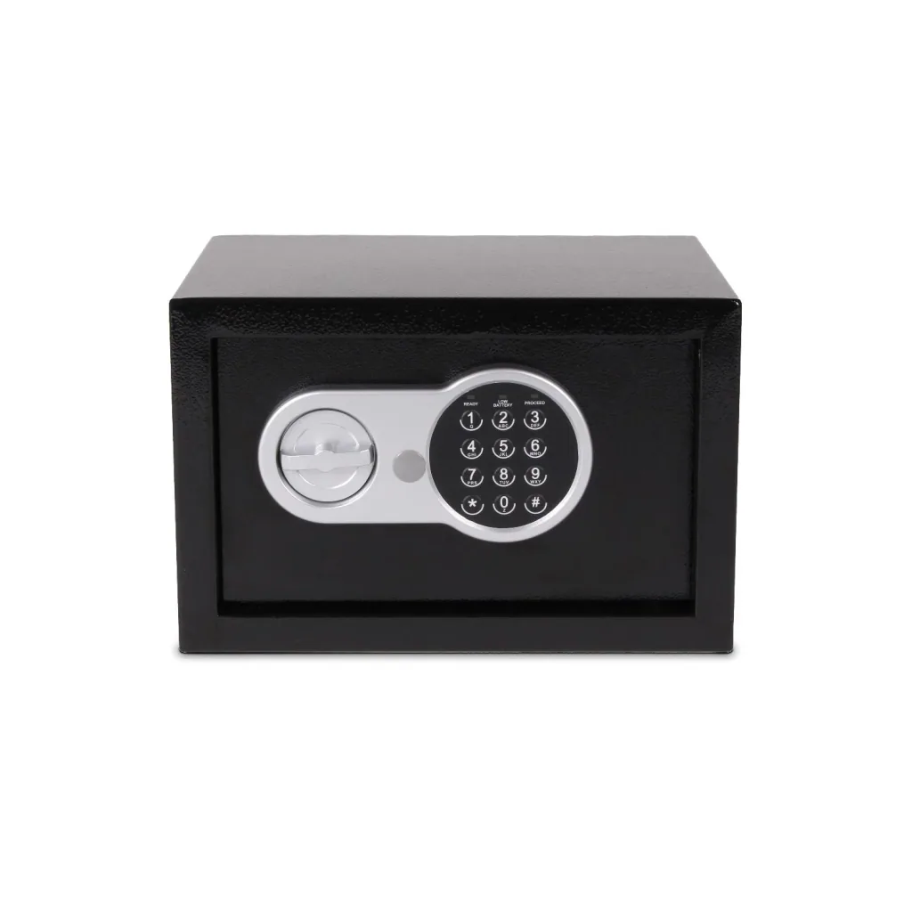 Safe with electronic combination lock