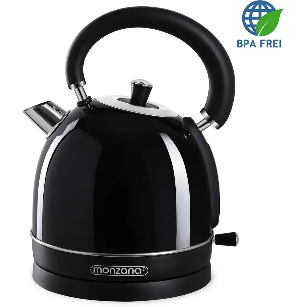 Retro kettle - black