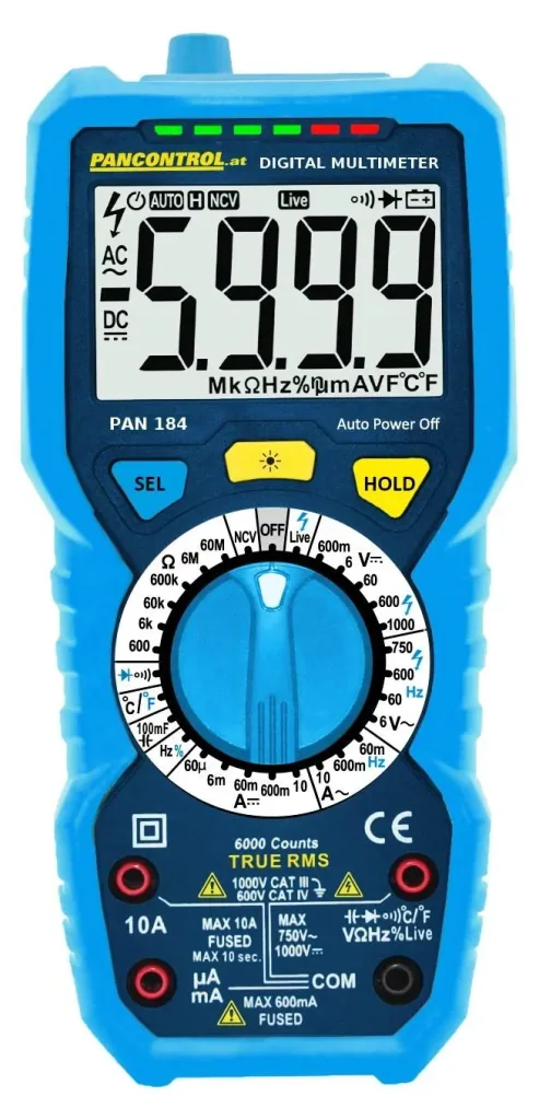 Digital Multimeter 1000V True RMS