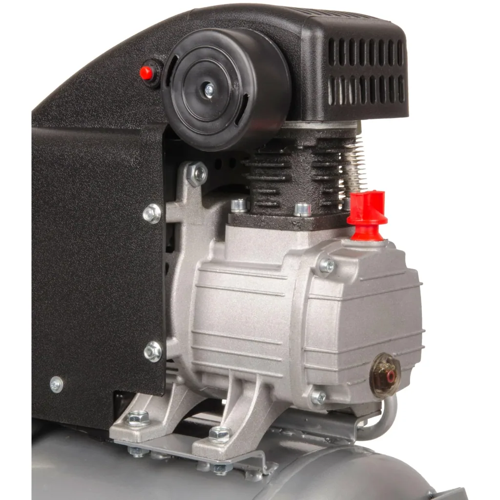 CRM1044 Compressor - 750W - 1.1 HP - 8 Liters - Max. 8 bar - Incl. 1/4 inch universal shortcut and 2 pressure gauges