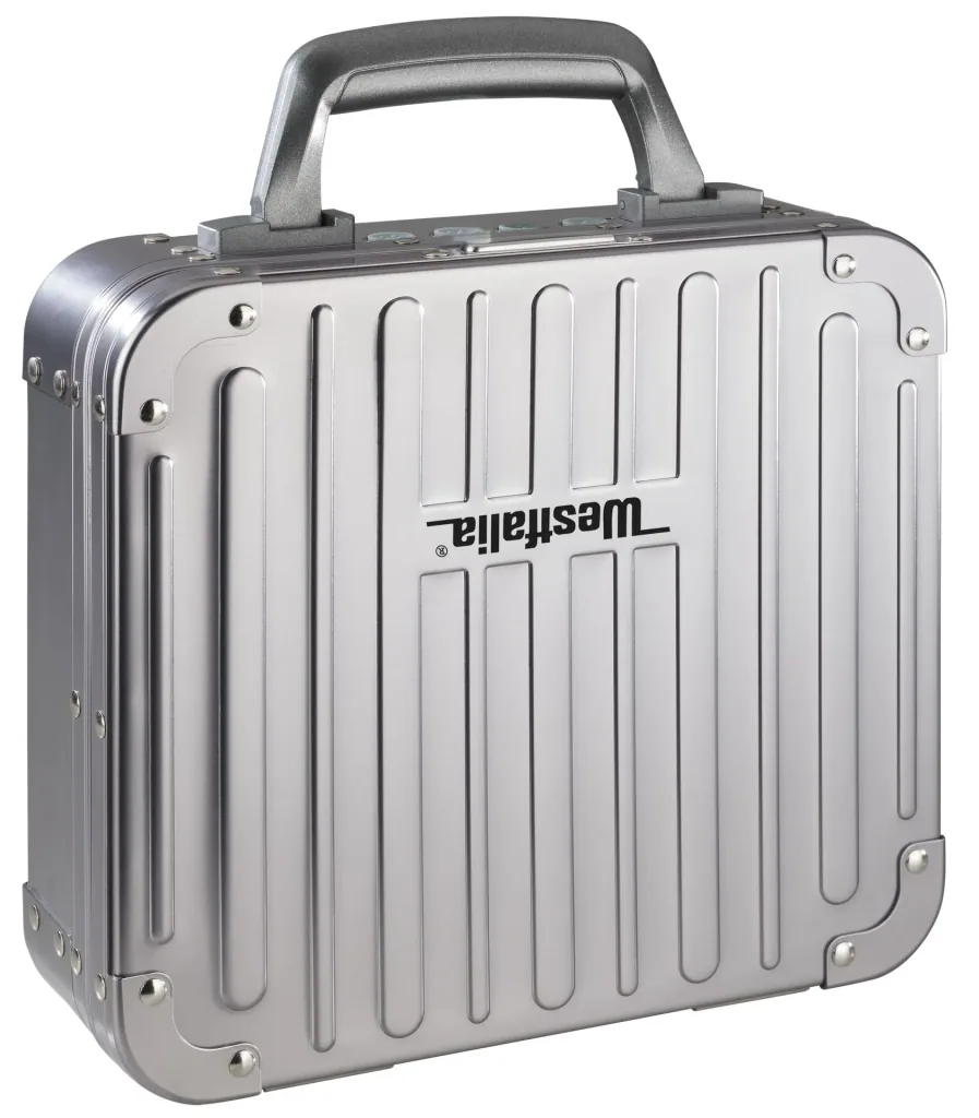 Aluminum security safe with digital lock and security wire rope