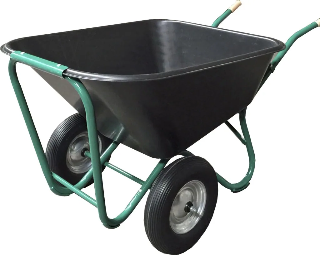 Large wheelbarrow "Universal", 200 liters, 2 foamed Wflex wheels