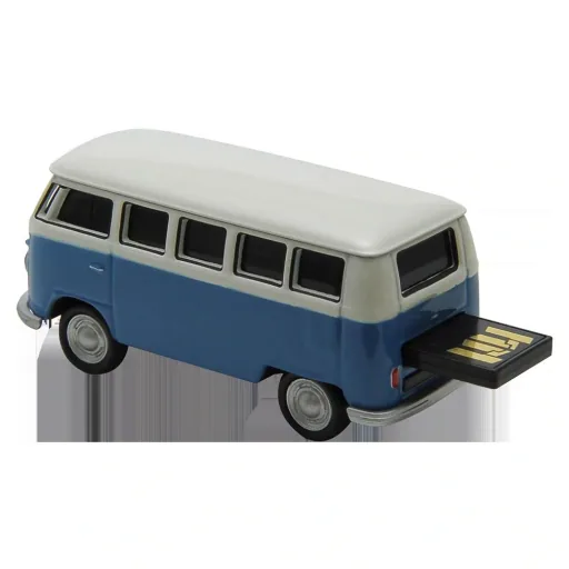 USB stick 32GB VW Bus T1 blue/white