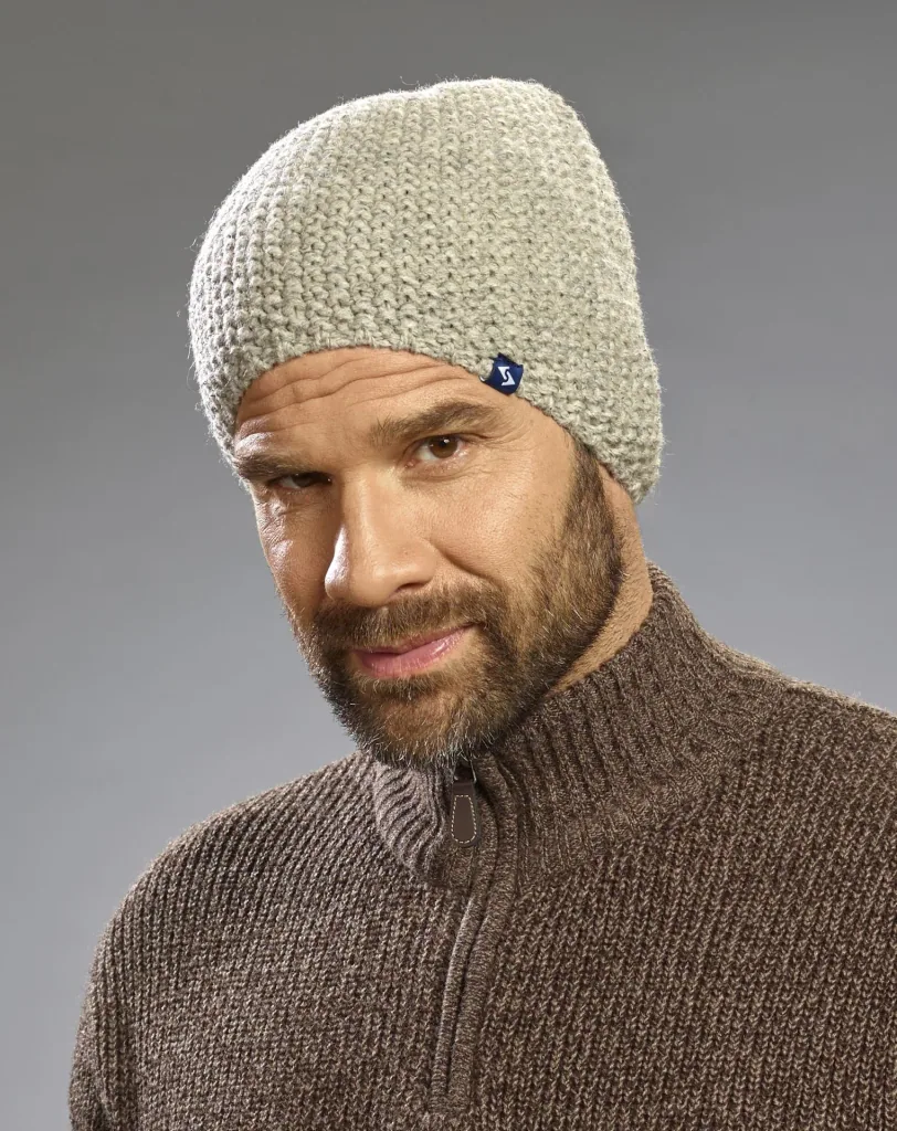 Hat light grey, one size