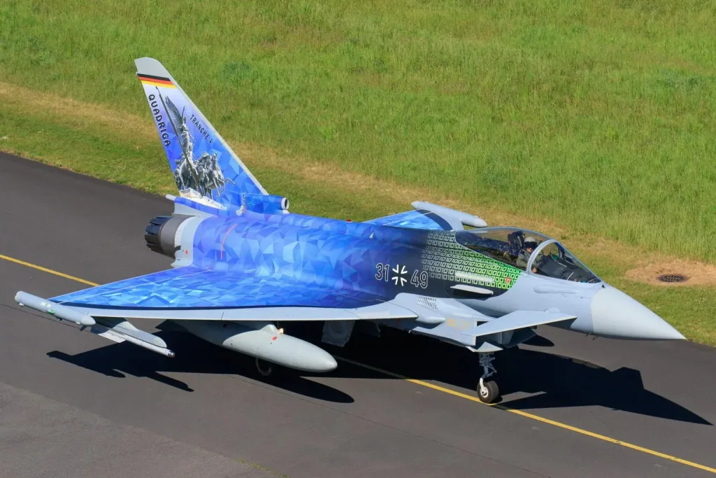 Model Set Eurofighter "Luftwaffe 2020 Quadriga"