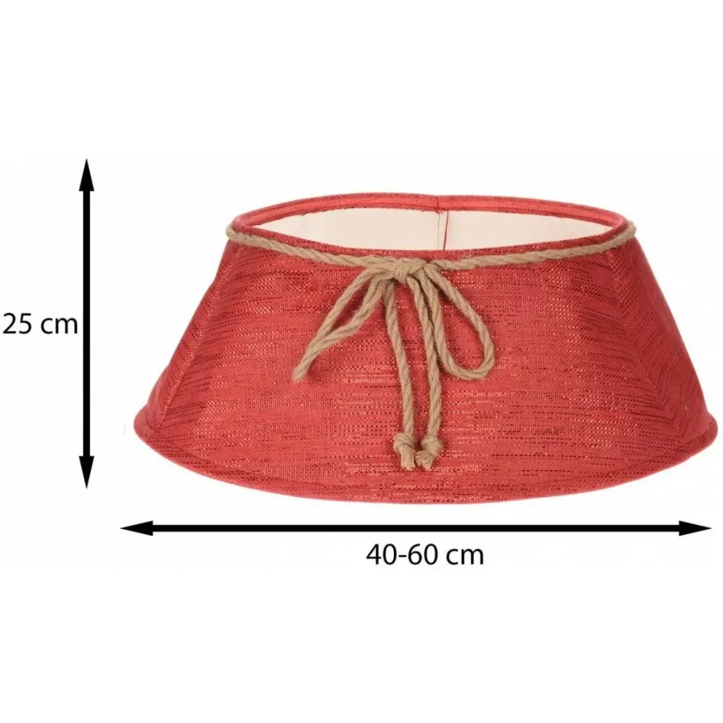 Christmas tree apron - 40 cm - red