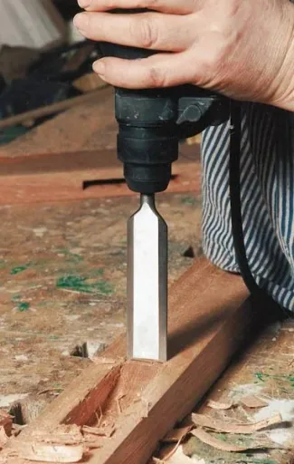 5-piece chisel set with SDS-Plus chuck