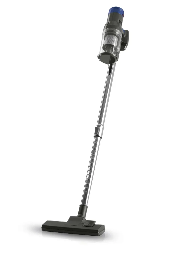 Cordless cyclone hand/floor vacuum cleaner "VC1806" 22.2 Volt blue/anthracite
