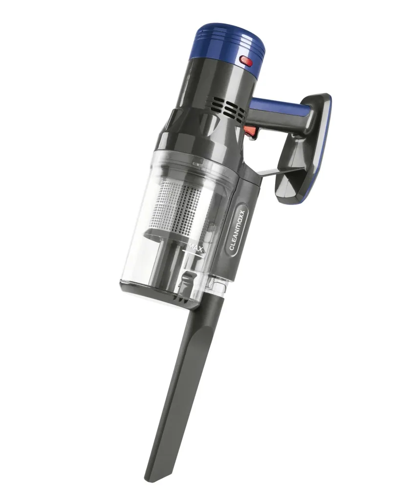 Cordless cyclone hand/floor vacuum cleaner "VC1806" 22.2 Volt blue/anthracite