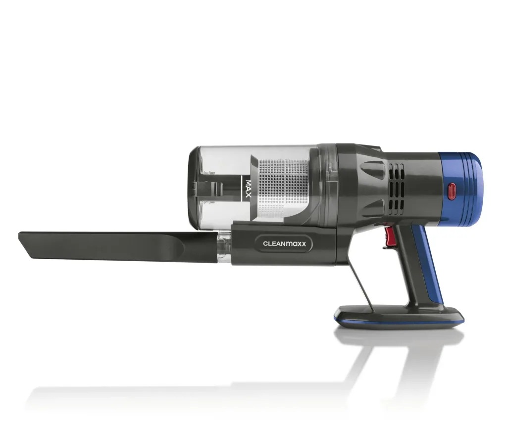 Cordless cyclone hand/floor vacuum cleaner "VC1806" 22.2 Volt blue/anthracite