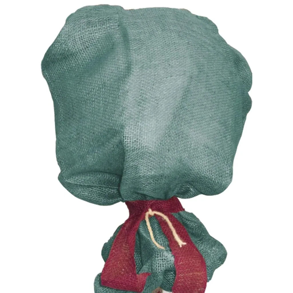 Winter protection jute sack, petrol