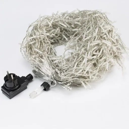 Icicle lighting 15m with 400 LEDs - warm white