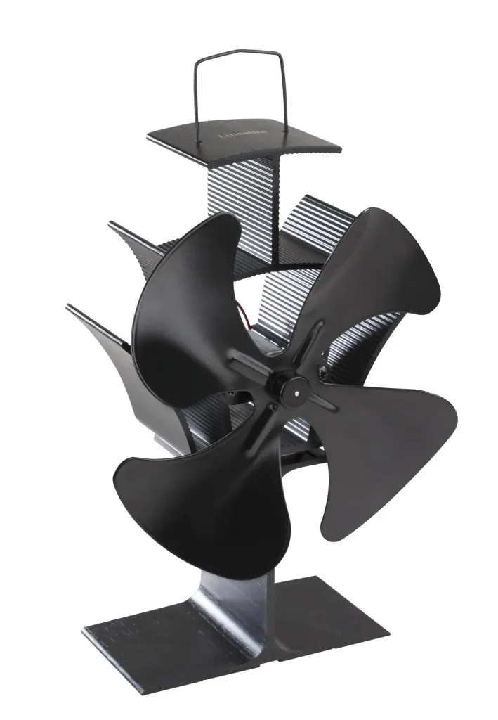 Fireplace fan, powerless