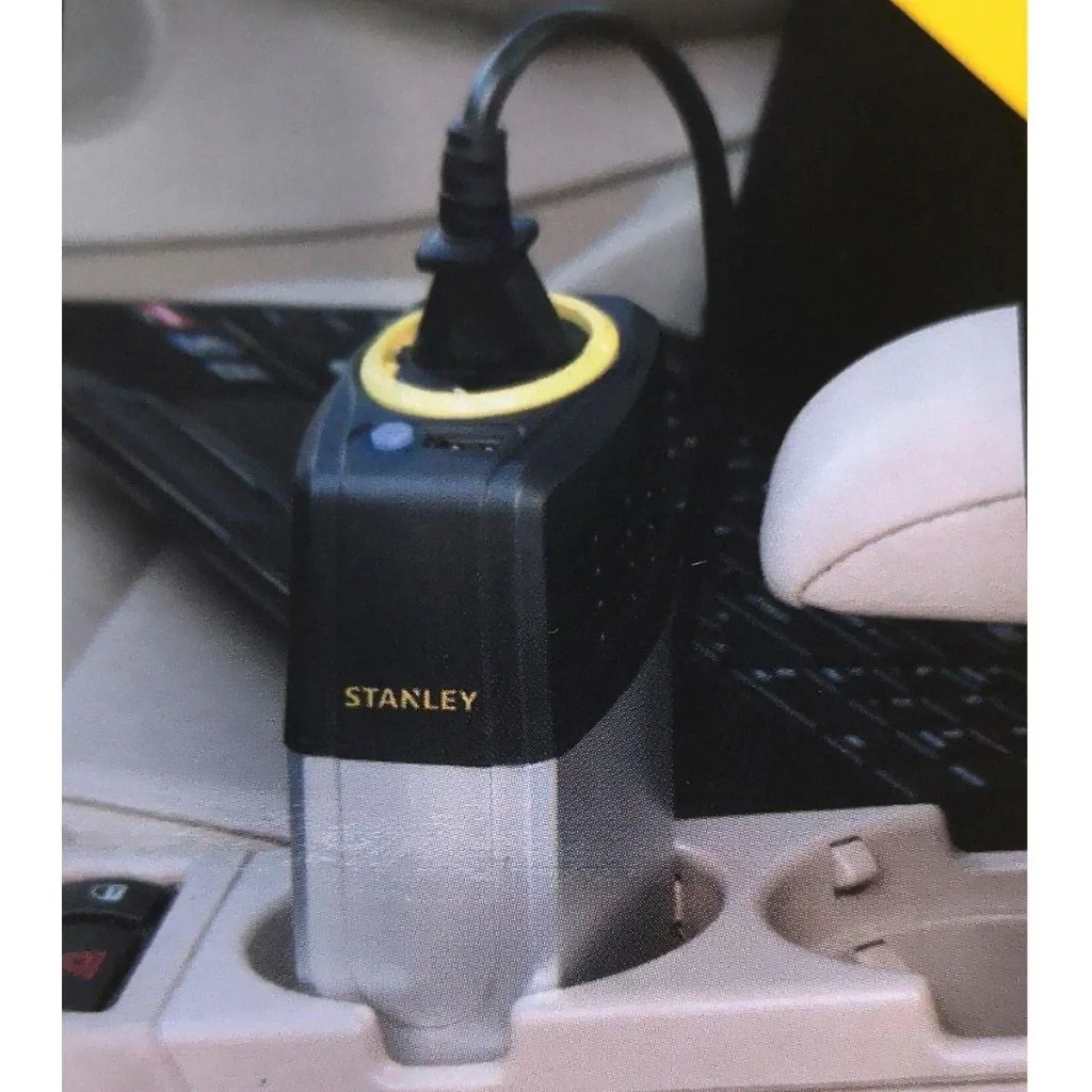 Inverter 12-230v 100 Watt Yellow