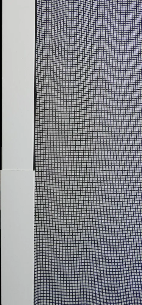 Telescopic insect screen window slim with pollen protection ViPer 120 x 140 cm, white