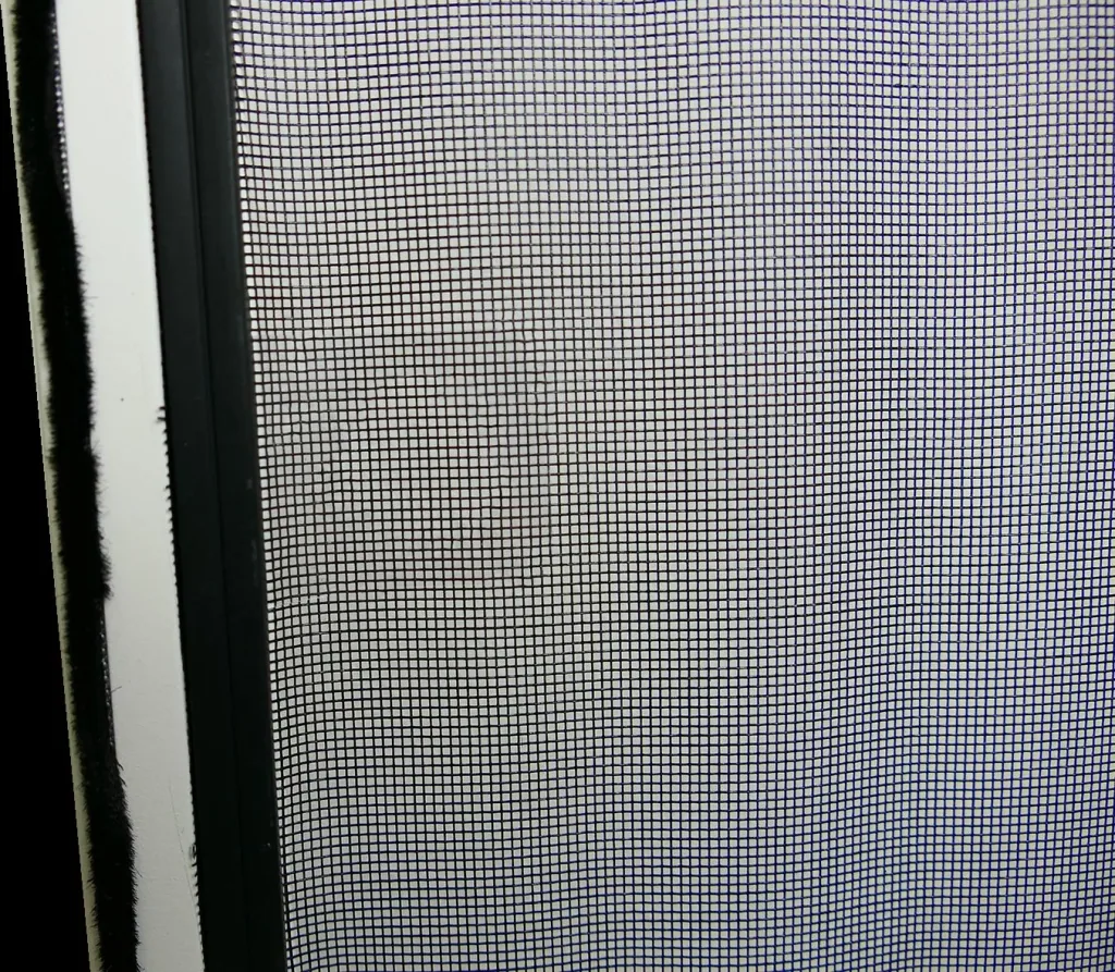 Telescopic insect screen window slim with pollen protection ViPer 120 x 140 cm, white