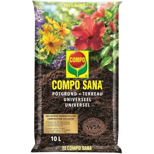 Sana 2 pieces 10L potting soil - Universal - 100 days of operation