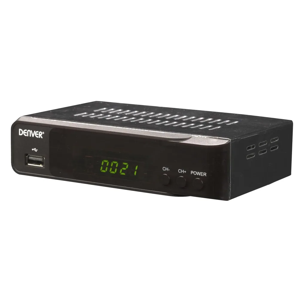 SAT receiver with USB media playback, HDMI and Scart connection