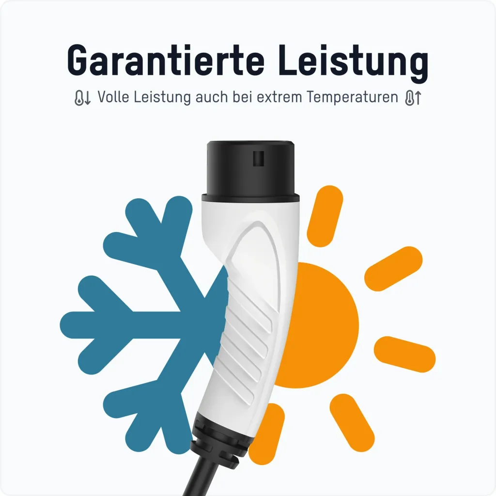 Ansmann Self-Charging Cable 11KW TYP2 500 cm