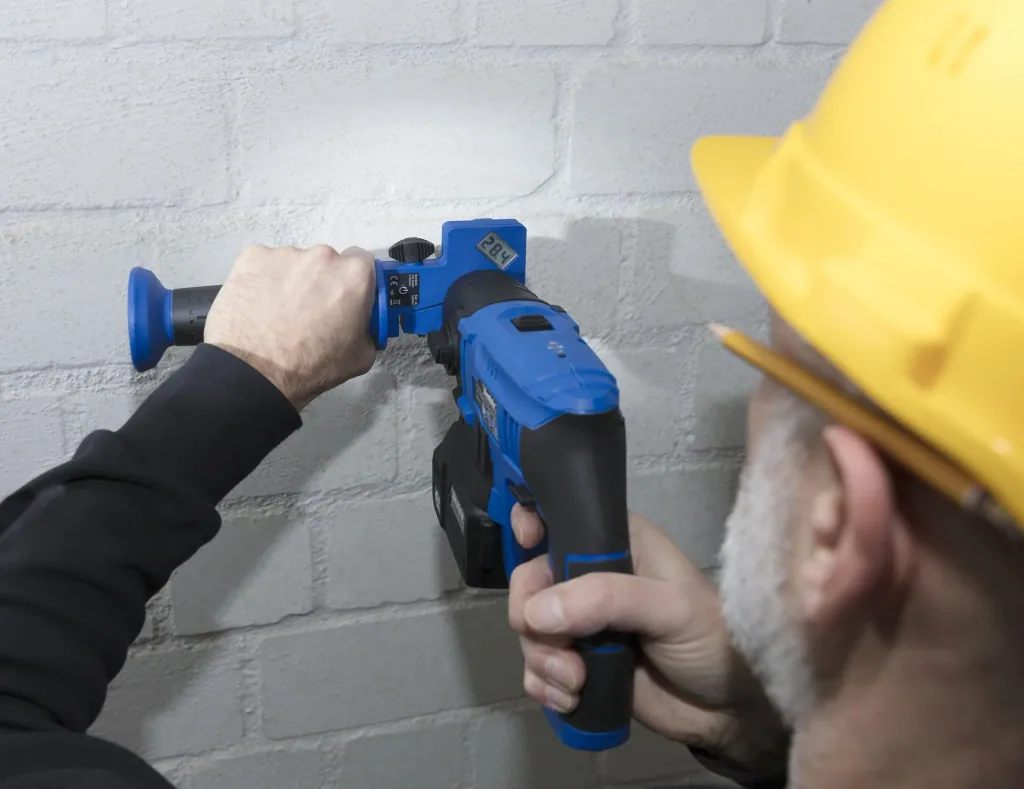 Drilling depth gauge BT95 including 4 SDS-Plus drills