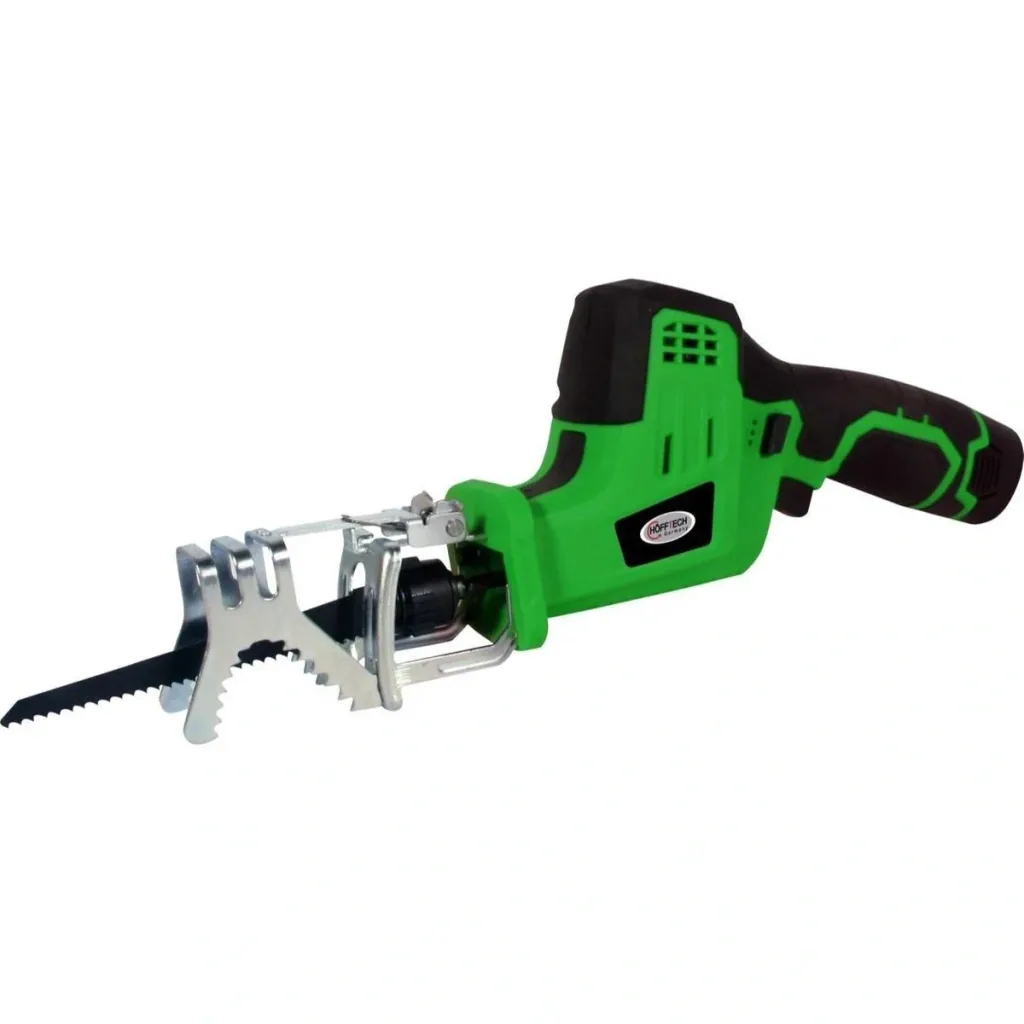 Accu reciprocating saw / branch saw - 152 mm saw blade WITH corresponding saw blades 4 pieces