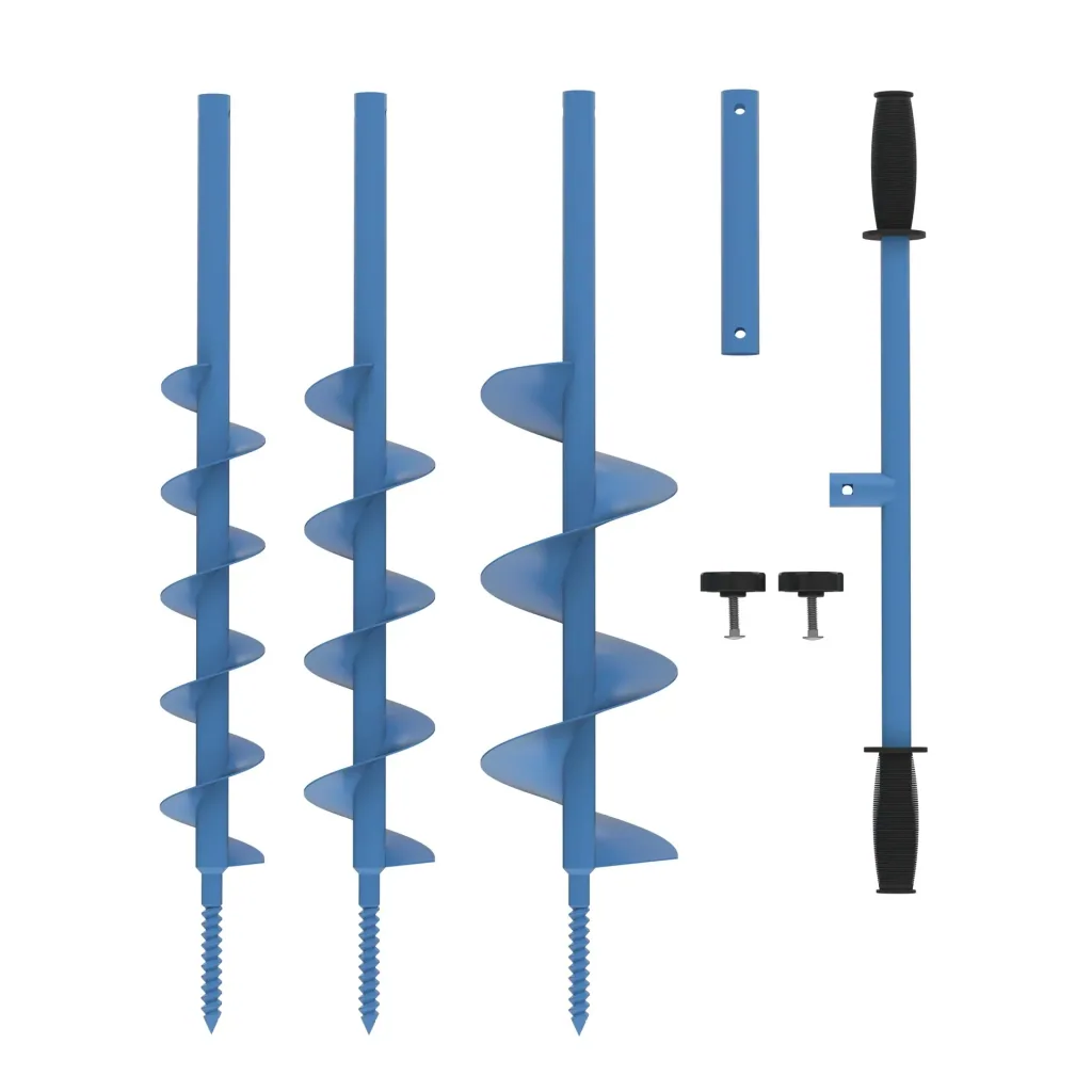 Hand auger “GH 80-150” 3in1, with 3 drill bits