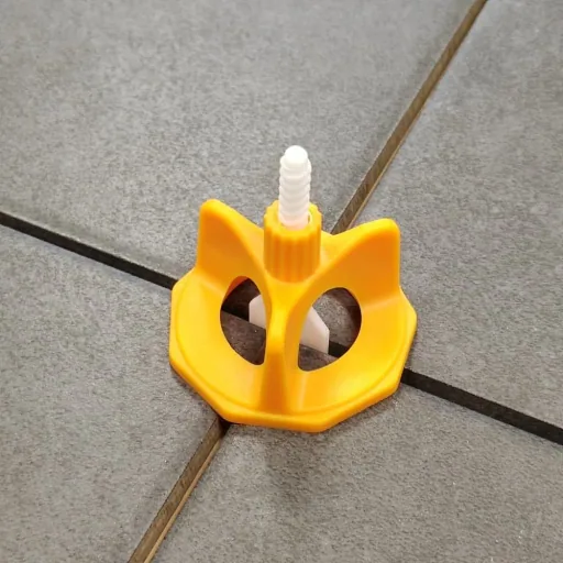 Tile Leveling System, Reusable 100 Caps, Tile Spacers Leveling System