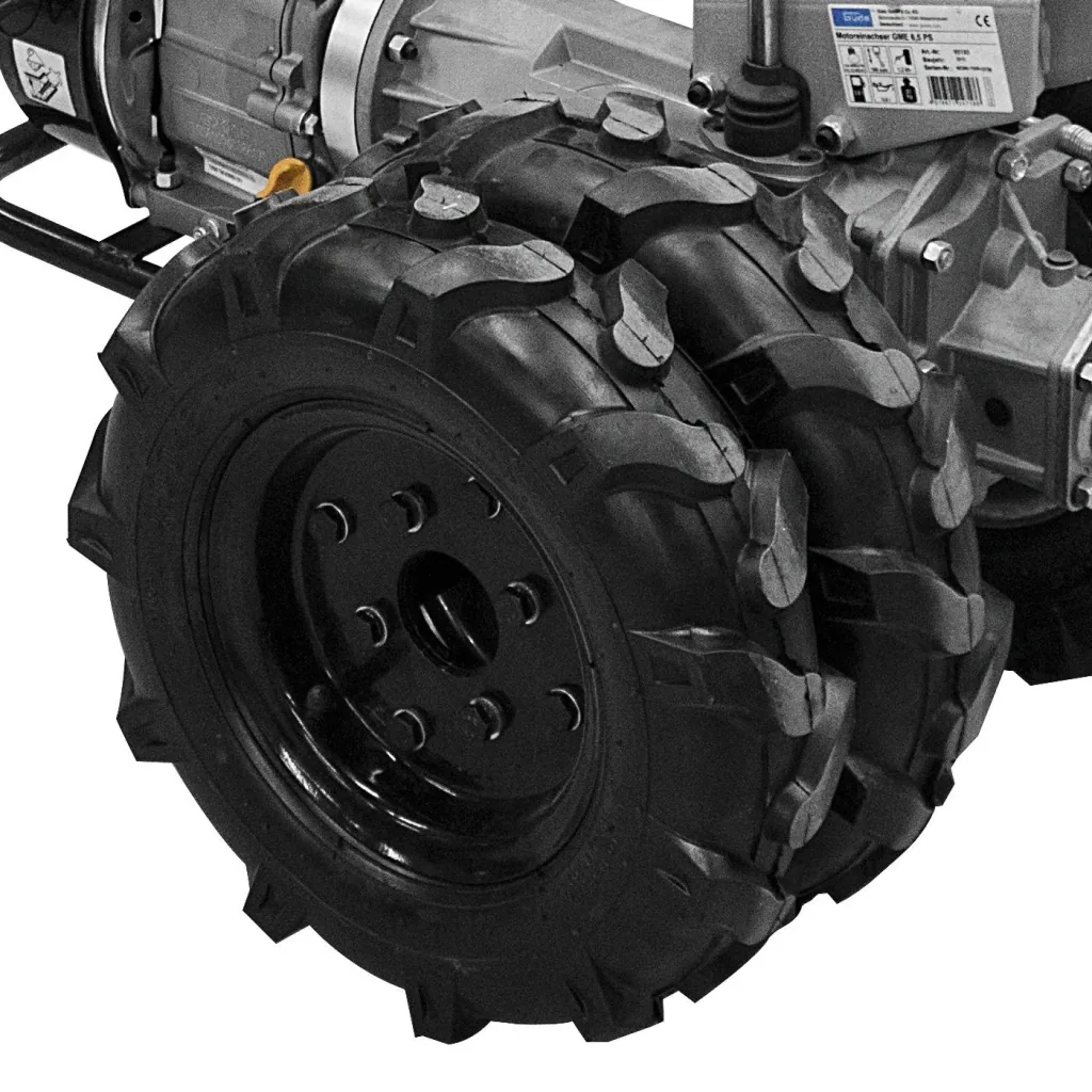 Set of wheels with double tires GDB 62