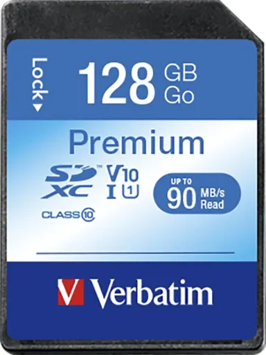 128GB SDXC Premium Memory Card