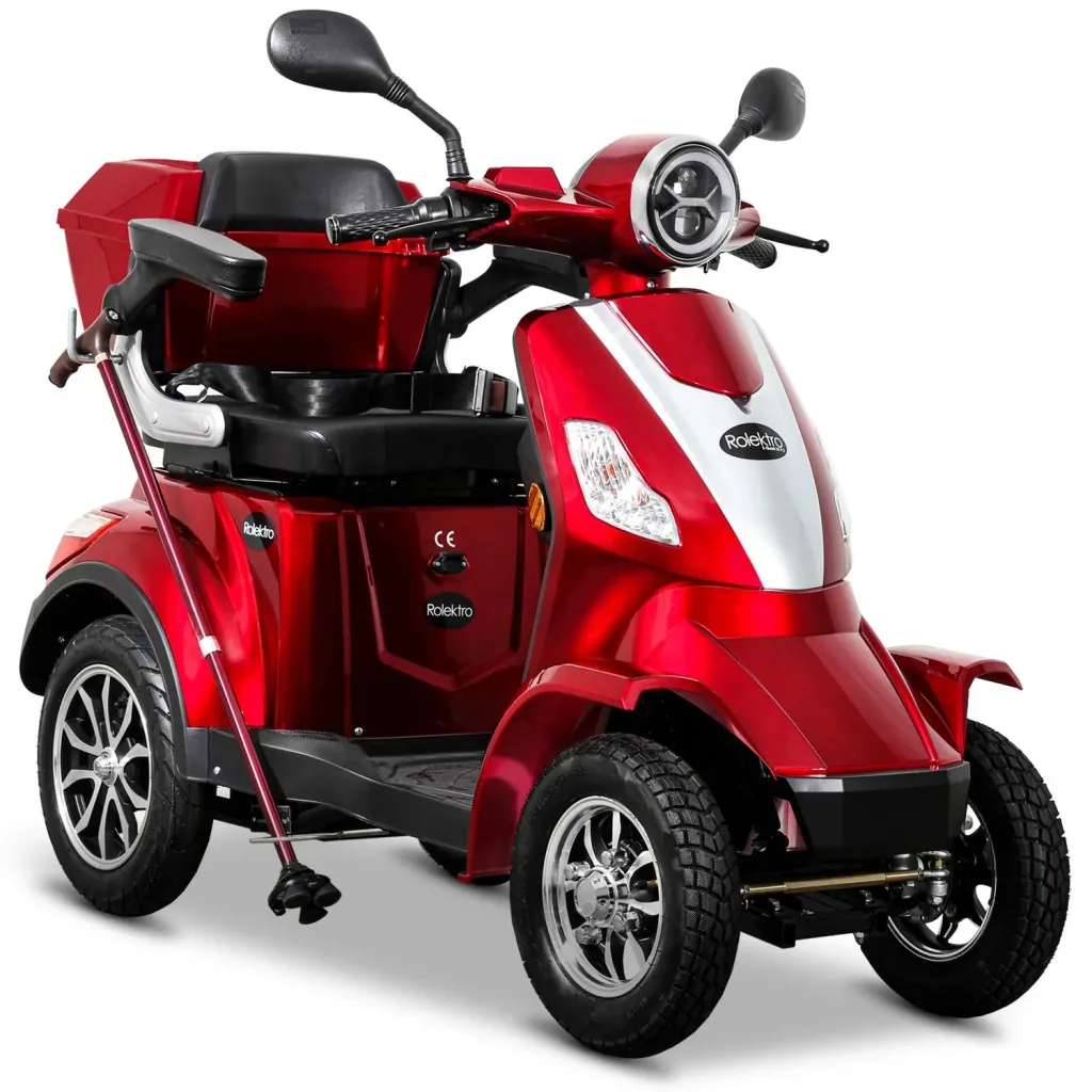 E-Quad 25 V. 2 red - 1,000 watts + road legal