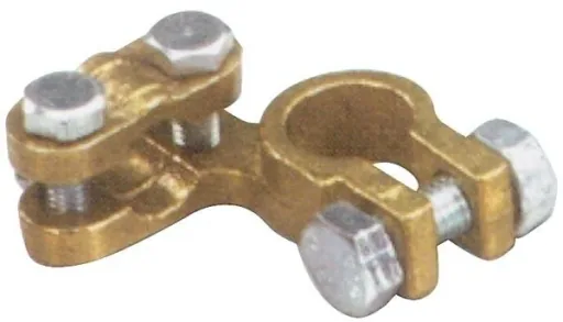 Battery terminals - one positive and one negative terminal each