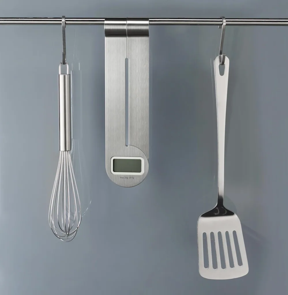Digital kitchen scale “V”, stainless steel