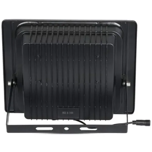 VT-100W Solar Floodlight with Solar Panel - 2450 Lm - 6000K - Black