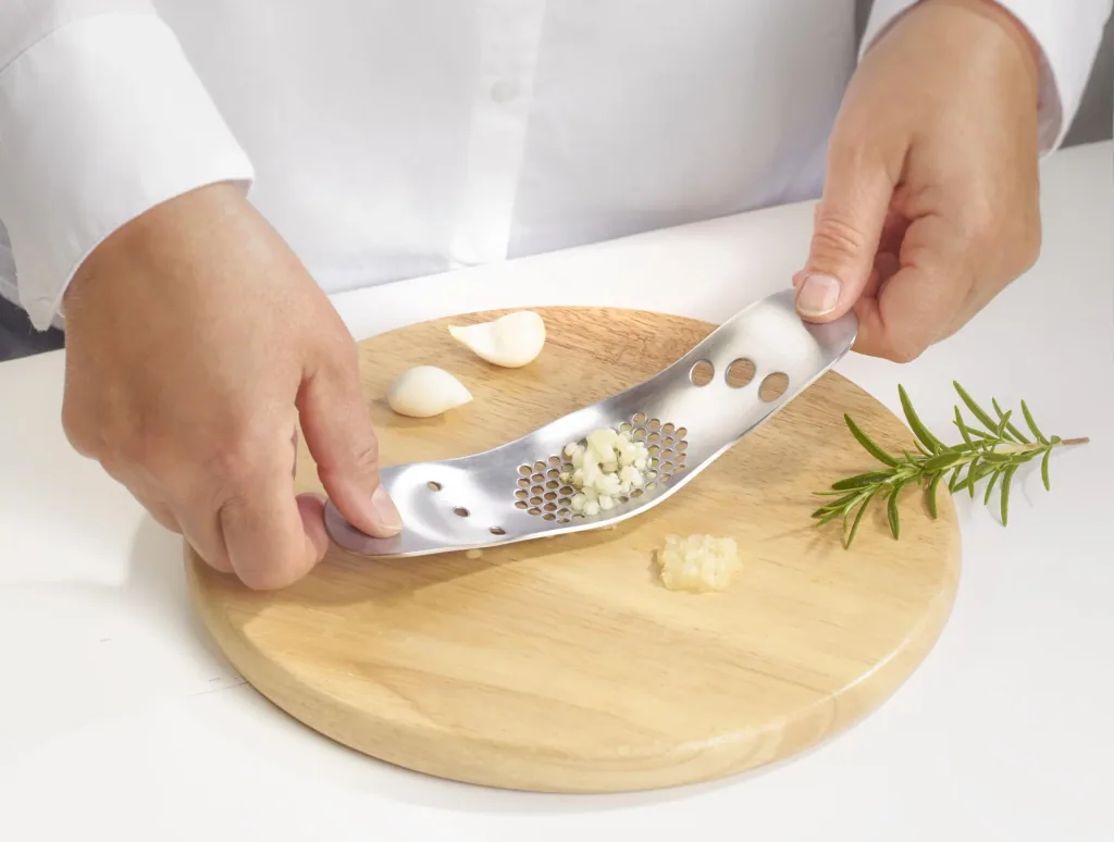 Garlic rocker & herb stripper stainless steel