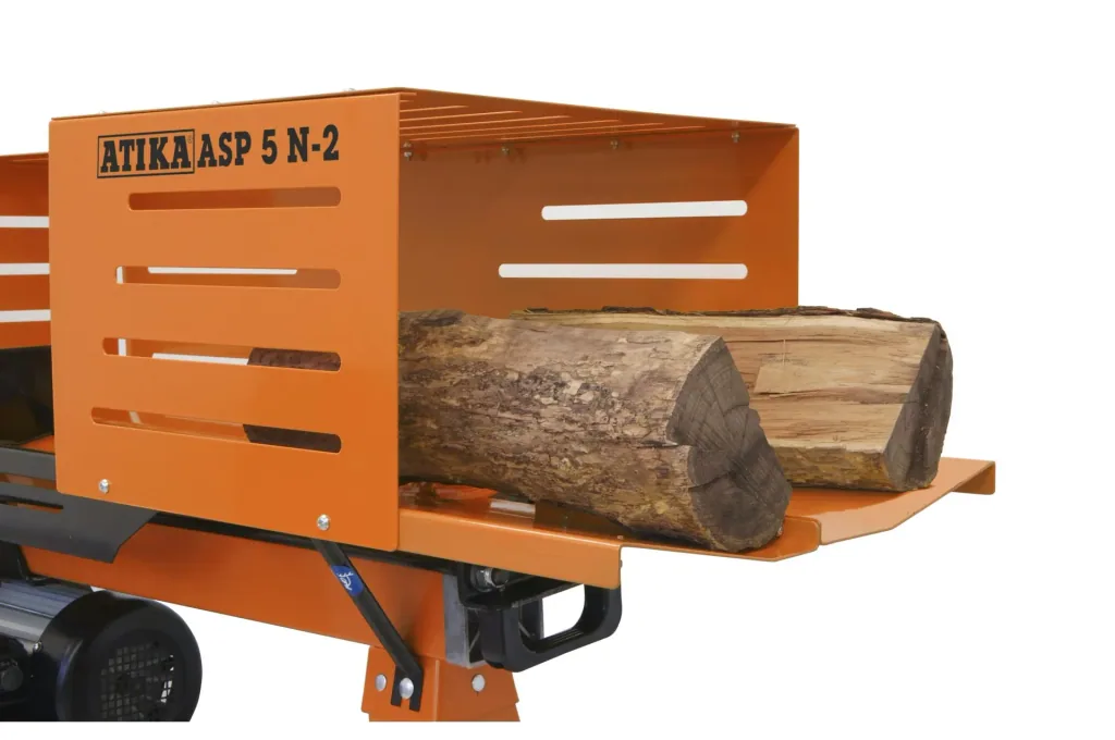 Electric firewood splitter "ASP 5 N-2 UG", with base frame, 5 tons
