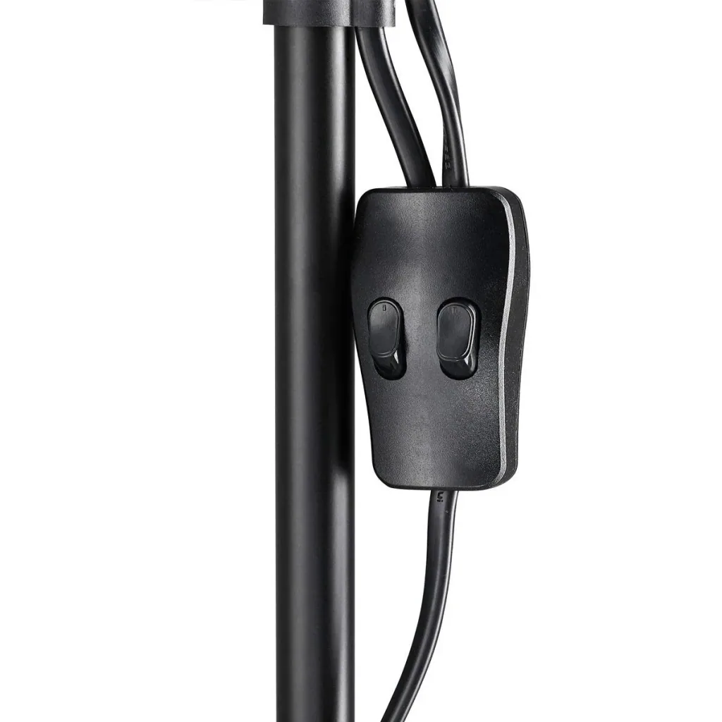 Floor lamp Alissa black 28 x 175cm