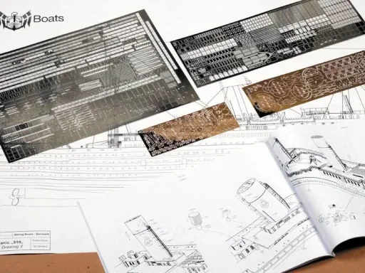 RMS Titanic kit, scale 1:144