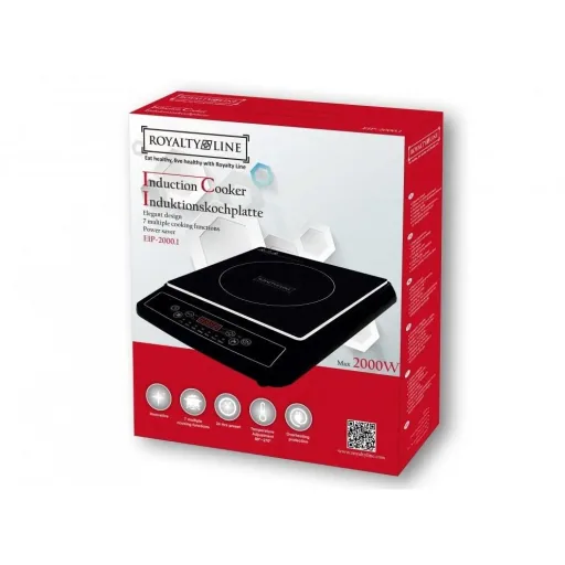 Induction hob 1 burner - 2000W - 30x30x5 cm