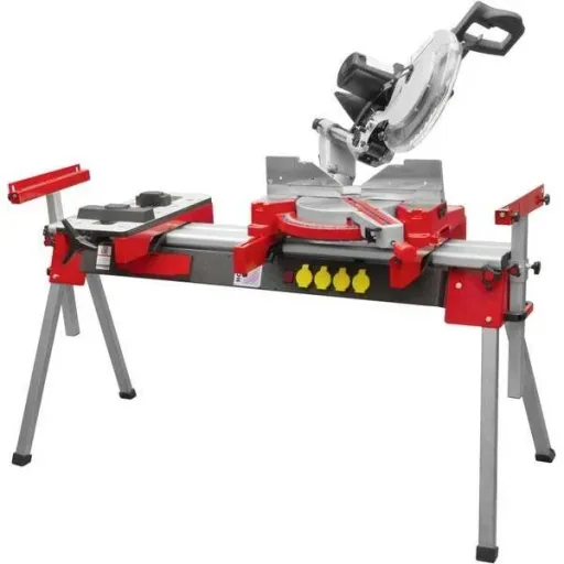 Universal machine trolley with socket - max. 150 kg - working width 60x46cm
