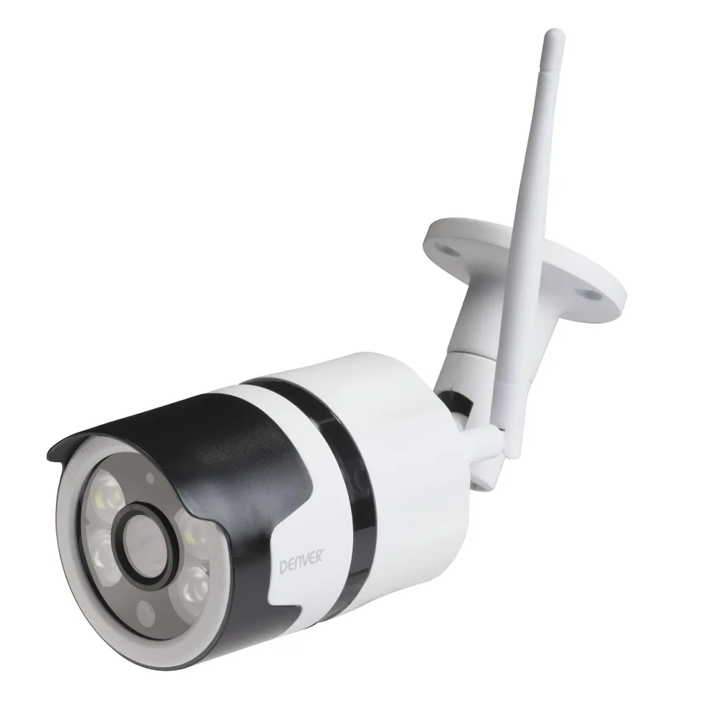 Full HD Smart WLAN IP camera with splash-proof metal housing, motion sensor, night vision