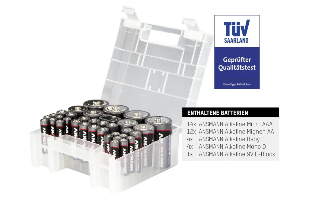 Alkaline Red-Line 35 battery mix box