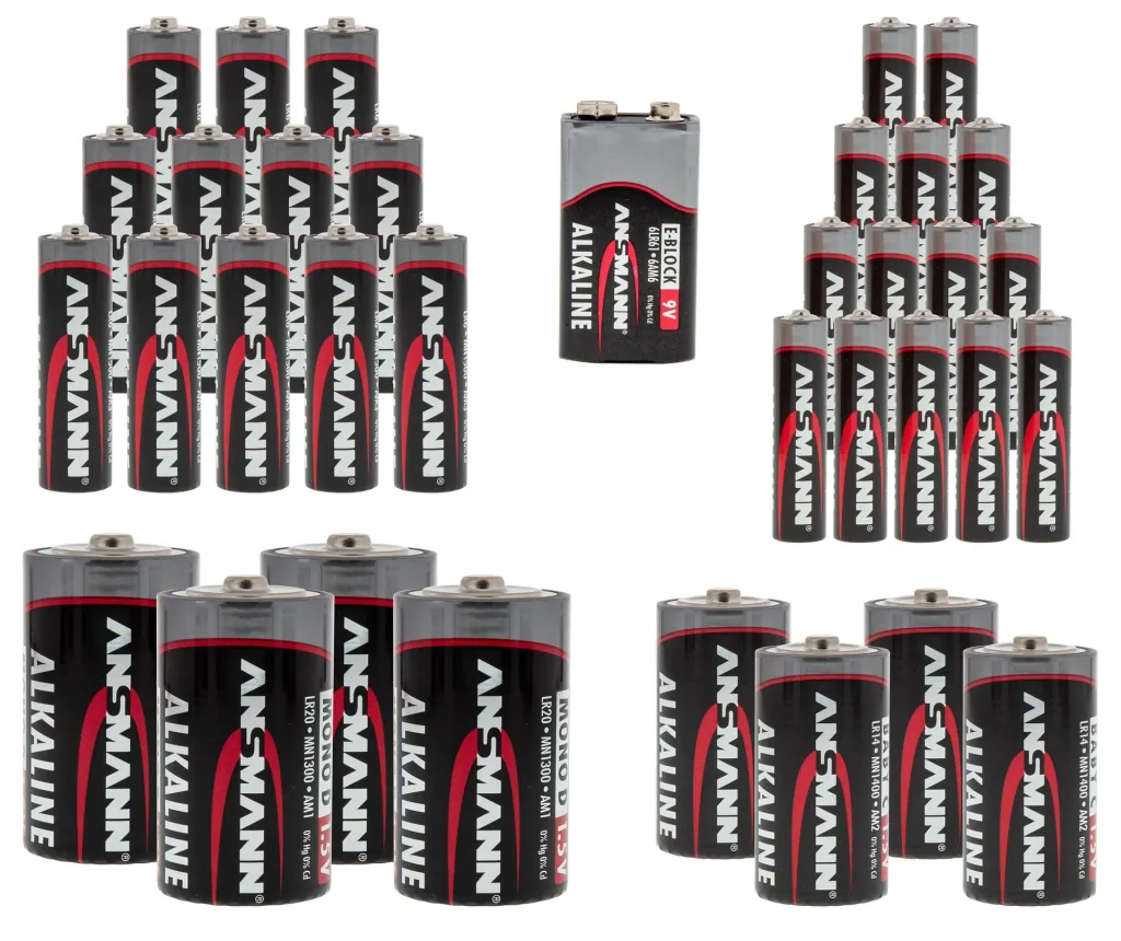 Alkaline Red-Line 35 battery mix box