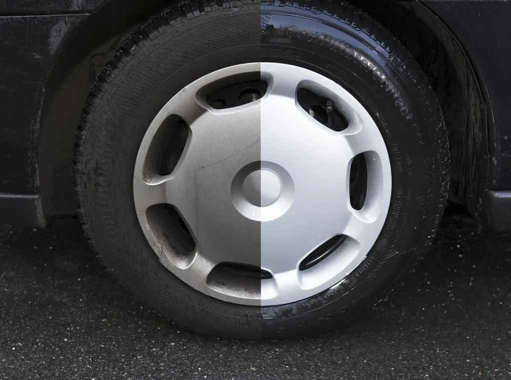 Adhesive power rim cleaner