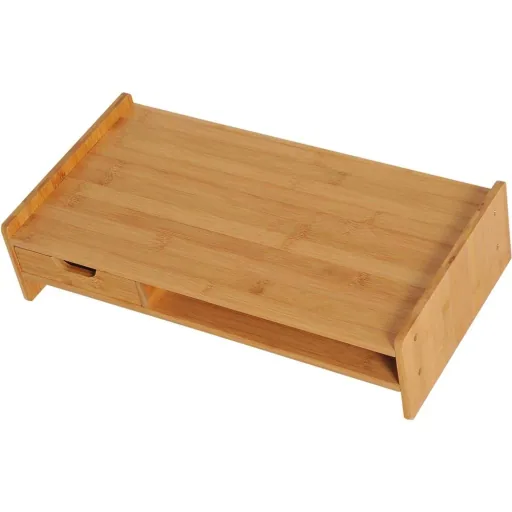 Monitor stand with drawer
