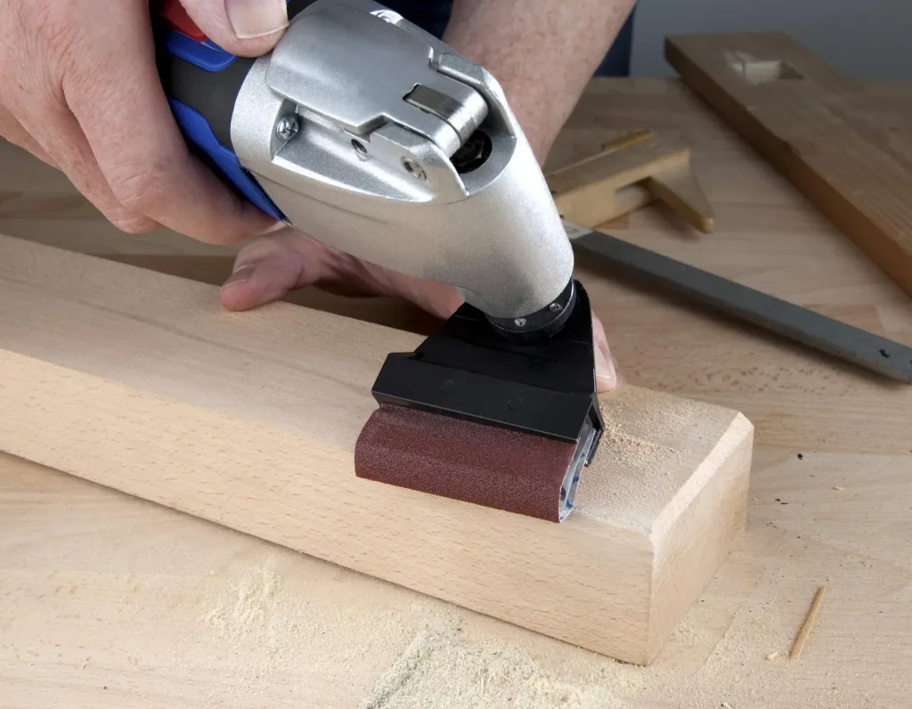 Universal profile sanding set for multi-function tools