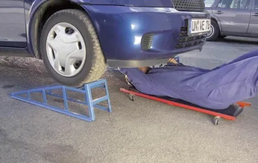 Loading ramps, 2 t, tire width up to 195 mm, 2 pieces