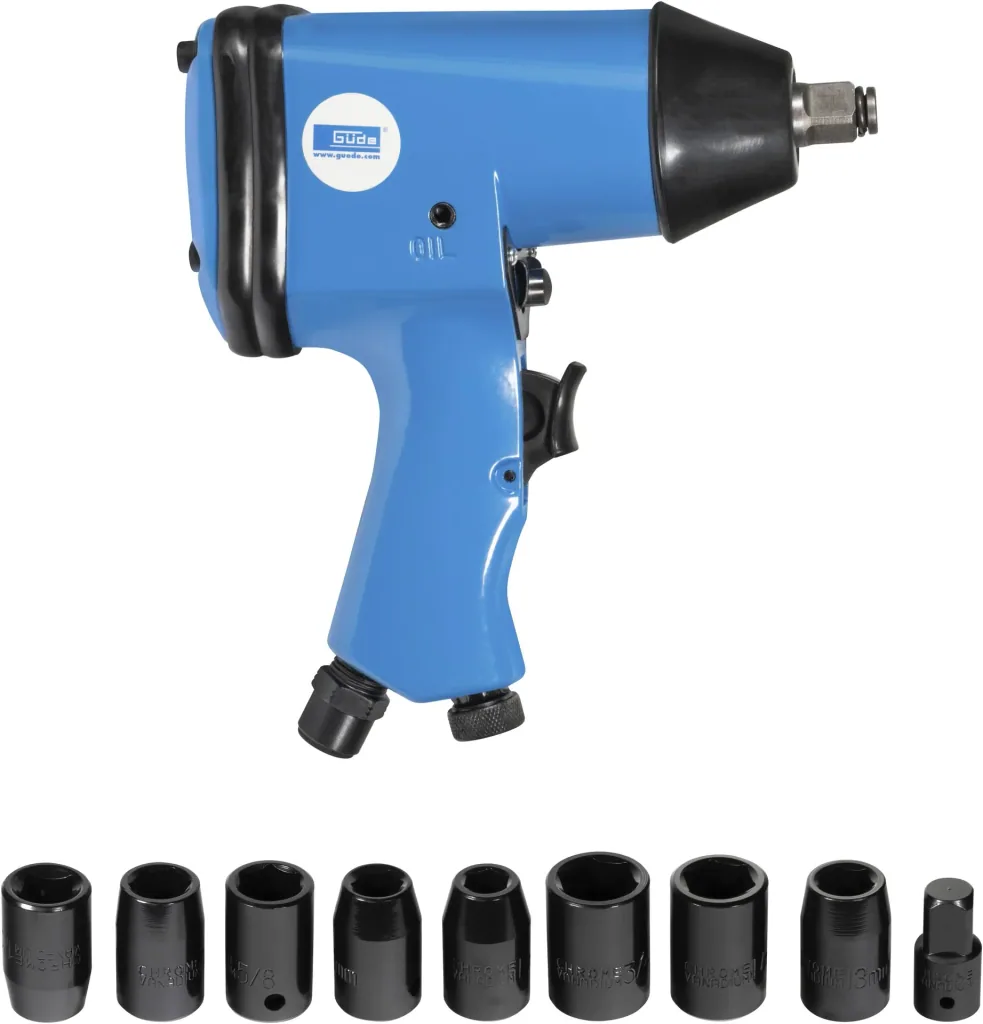 71-piece pneumatic tool set