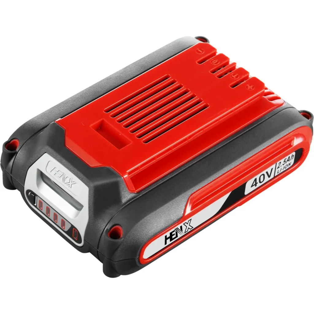 Cordless chainsaw set 40 V (5.0 Ah Li-Ion battery + standard charger)