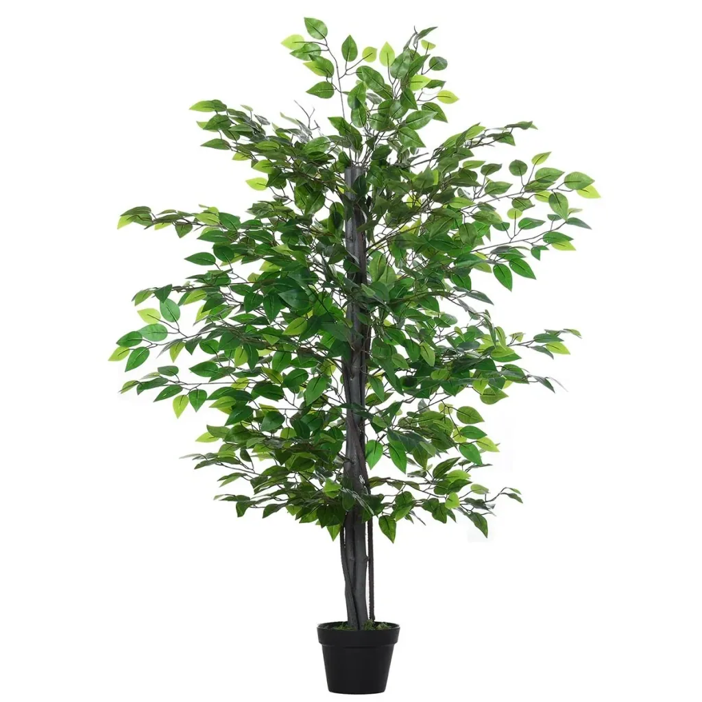 Artificial Banyan Tree Decoration Solid Wood Artificial Tree Indoor Simulation Tree Decoration Living Room 20 x 145 cm