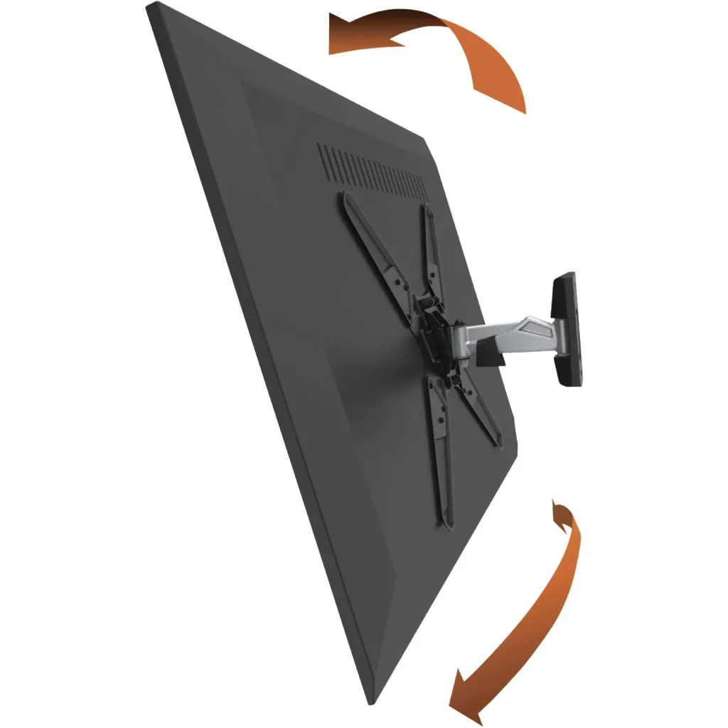 TV wall mount fully movable 26 - 42 " 30 kg Silver/Black